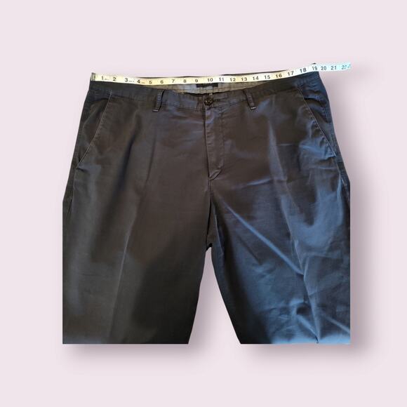 Theory Men's Navy Slim Trousers Casual Pants Cotton Chino Khaki Size 38‎ - Picture 6 of 8